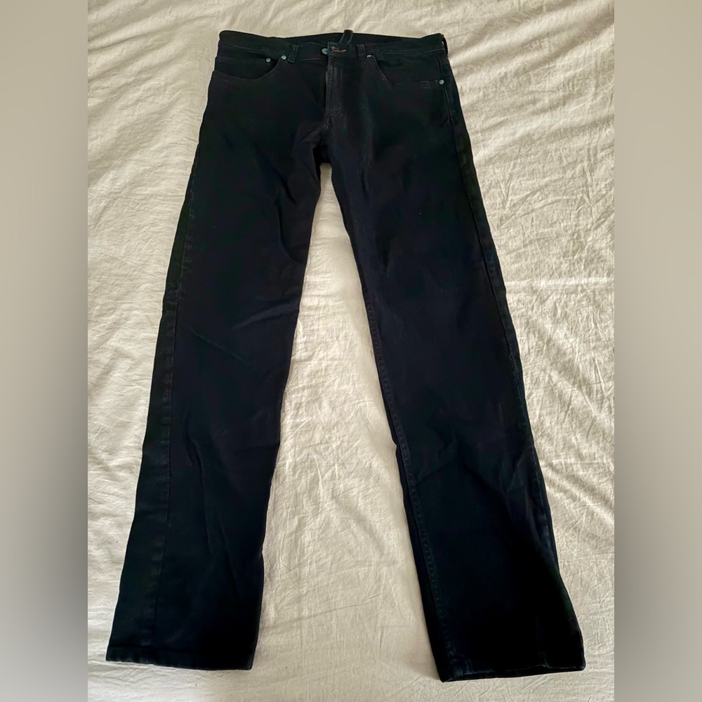 ZegnaSport Black Straight Jeans Classic Style